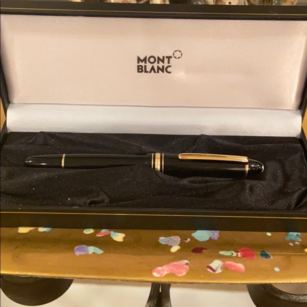 Montblanc Meisterstuck Gold Coated Pen